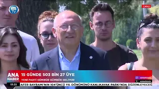YENİ Parti gümbür gümbür geliyor
