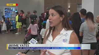 Bowen Health hosts 4th annual backpack giveaway