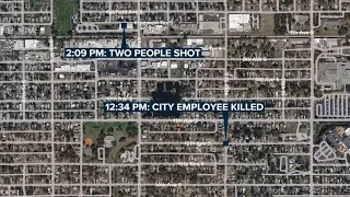 A shooting at the Child Parks YMCA leaves two injured