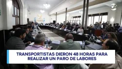 Congreso sigue sin acuerdos contra alza de combustibles en reunión con transporte de pasajeros