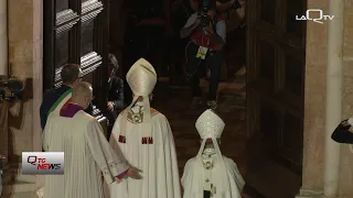 L'Aquila. 732nd Celestinian Forgiveness Celebration, the opening of the Holy Door of Collemaggio ...