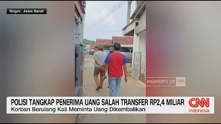 Polisi Tangkap Penerima Uang Salah Transfer Rp2,4 Miliar