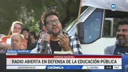 Radio abierta en defensa de la educación pública en Córdoba