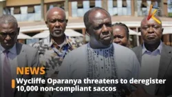 Компания Wycliffe Oparania угрожает исключить из реестра 10 000 не соблюдающих требования коопера...