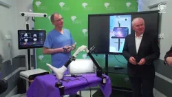 Oficjalne przedstawienie nowego robota ortopedycznego w SPZOZ w Myślenicach