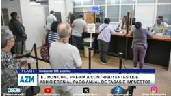 El municipio premia a contribuyentes que adhirieron al pago anual de tasas e impuestos