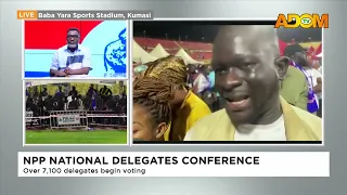 Over 7,100 delegates begin voting - NPP National Delegates Conference (03-10-26)