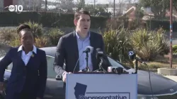 Congressman Josh Harder speaks after visit to Stockton ICE facility Congressman Josh Harder speaks after visit to Stockton ICE facility