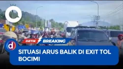 Pantauan Lalin di Exit Tol Bocimi GT Parungkuda Pantauan Lalin di Exit Tol Bocimi GT Parungkuda