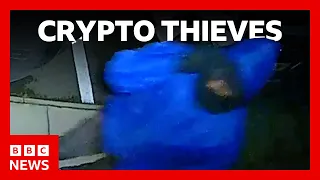 Crypto thieves attack man in home and threaten pregnant wife in 'horrific' robbery | BBC News