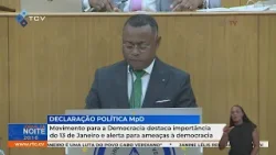 Movimento para a Democracia destaca importância do 13 de Janeiro e alerta para ameaças à democracia