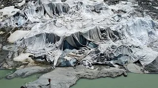 Swiss glaciers melted at a record pace in June
