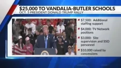 Vandalia-Butler Schools earn $25K for Trump visit