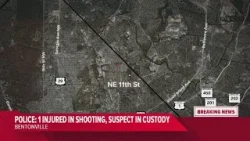 Bentonville police investigate shooting that left one injured