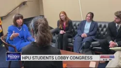 High Point University students lobby Congress