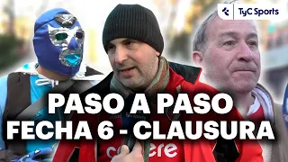 La REACCIÓN de los HINCHAS de RIVER, INDEPENDIENTE, RACING Y MÁS | PASO A PASO - FECHA 6 - CLAUSURA