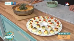 Dos formas de preparar huevos: rellenos y napolitanos