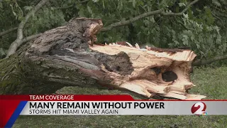 Many in Miami Valley remain without power after storms