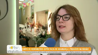 Furto de hidrômetros expõe falta de segurança e prejuízos na região - 08/7/2026