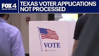 Error leads to unprocessed Texas voter applications