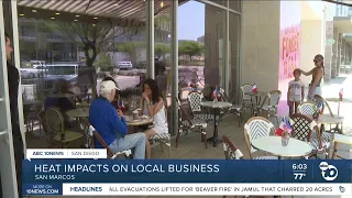 San Marcos heat doesn't stop locals from enjoying bakeries and local businesses