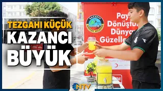 The Inspiring Story of 14-Year-Old Buğra, Who Earns 90 Thousand TL a Month Working During Summer ...