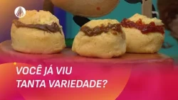 Muito além do tradicional, um pão de queijo cheio de recheios | Viva a Tarde
