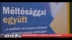 Szakmai nap a hospice kutatásról