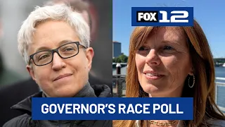 Voters react to poll showing razor-thin lead in Oregon governor’s race