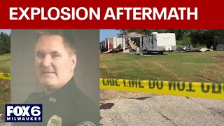 Cedarburg explosion leaves Jackson police lieutenant, father injured | FOX6 News Milwaukee