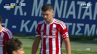 Νίκη Βόλου - Ολυμπιακός Β΄ | 1-0, από το αυτογκολ του Γκοτζαμανίδη