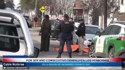 20 MAR 2026 Por 3er año consecutivo disminuyen homicidios en la Región de Valparaíso durante 2025