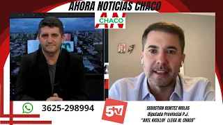 SEBASTIAN BENITEZ MOLAS - AXEL KICILLOF ARRIVES IN CHACO ON AUGUST 19TH