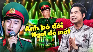 ANH BỘ ĐỘI đi thi hát NGẠI ĐỎ MẶT hát dân ca NGỌT LỊM khiến anh Ba Ngọc Sơn VỖ TAY PHẤN KHÍCH | THVL