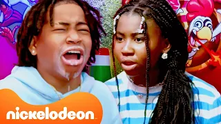 Young Dylan's Ultimate Spicy Wing Challenge 😵🔥🍗 | Nickelodeon