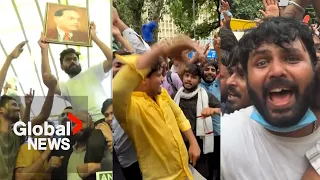 “Defeat for the dictator”: Celebrations erupt in India after education minister resigns