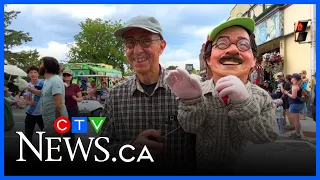 Puppet festival draws crowds to small town