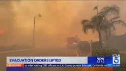 Norte Fire evacuation orders lifted for Orange County residents