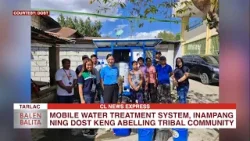 Mobile Water Treatment System, inampang ning DOST keng Abelling Tribal Community