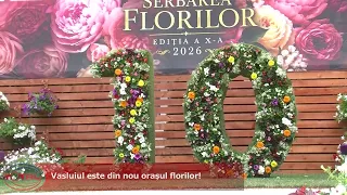 VIDEO//Vasluiul este din nou orașul florilor!