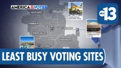 Clark County 2024: Least Busy Early Voting Centers on Day 1
