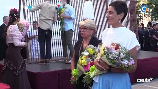 Devotion blooms: thousands in Ceuta surround the Virgin of Africa in a massive floral offering