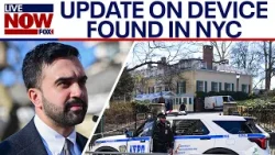 NYPD clear 'non-threatening' device near Mayor's home as city remains on high alert