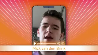 TV Oranje app video message - Mick van den Brink
