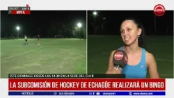 La subcomisión de hockey de Echagüe realizará un bingo
