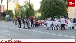 Protesta hyn në ditën e 56-të, qytetarët protestojnë para Kryeministrisë