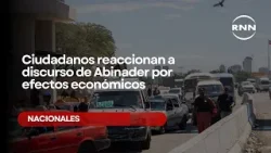 Ciudadanos reaccionan a discurso de Abinader por efectos