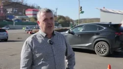 New lanes opened at the intersection under reconstruction in the Snegovaya Pad district.