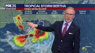 Orlando Weather Forecast: Tracking Tropical Storm Bertha