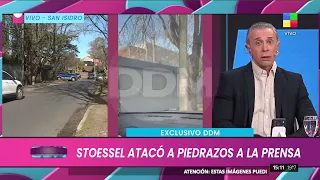 🔥 LA FURIA DE ALEJANDRO STOESSEL: LE TIRÓ PIEDRAS A LA PRENSA